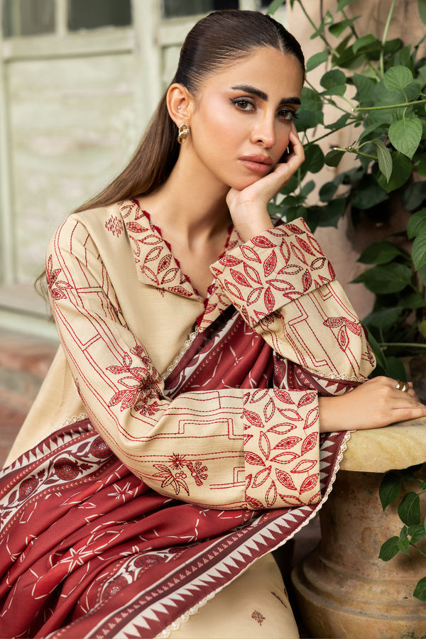 Farasha | Eminence Khaddar 25 | Sunrose