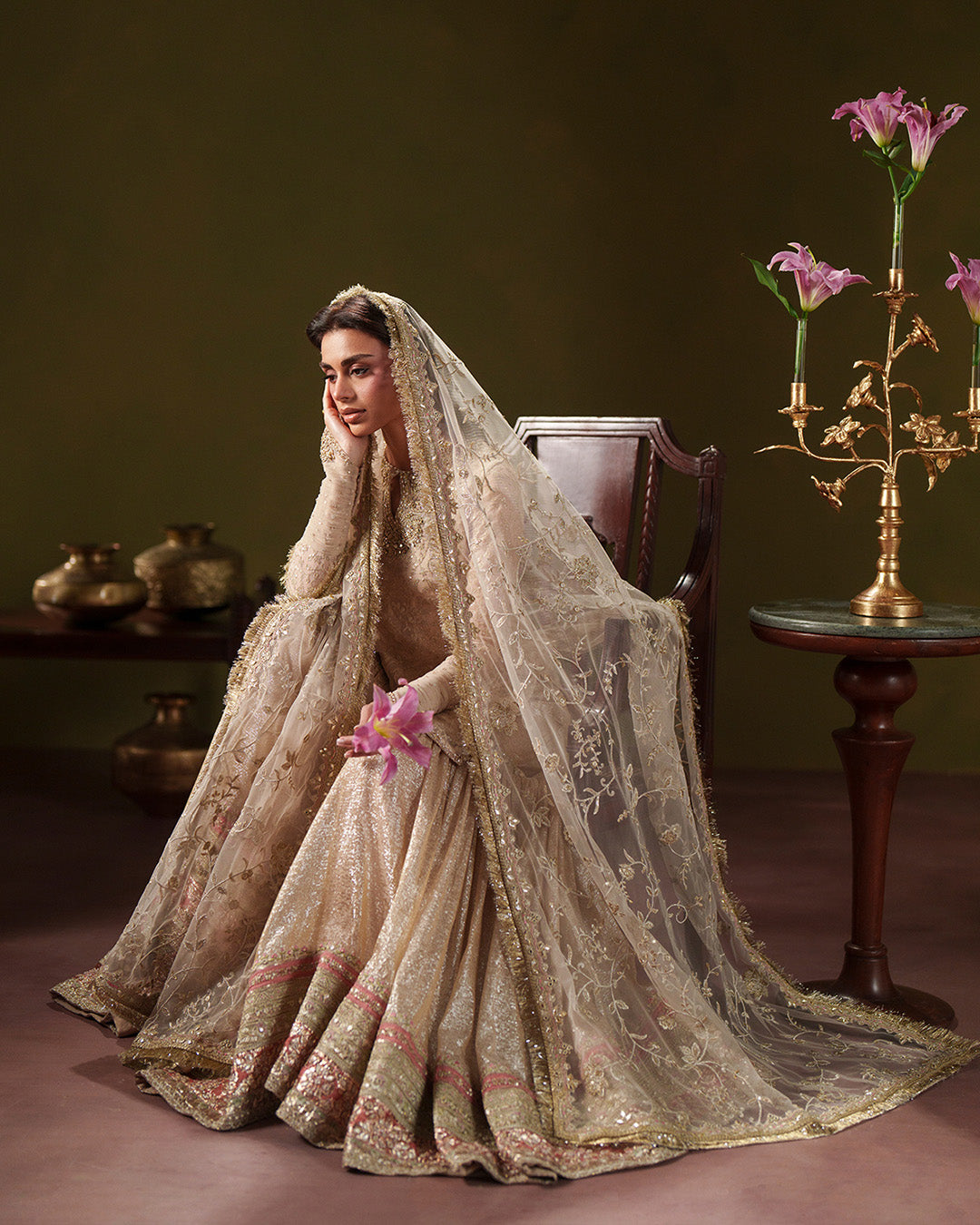 Faiza Saqlain | Lamia Wedding Formals | Asfoureh
