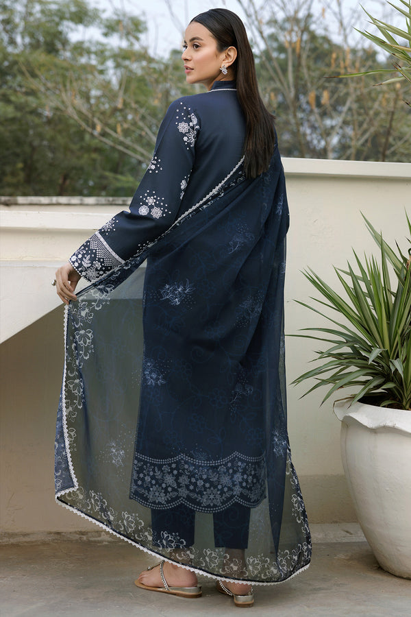 Farasha | Summer Weaves Embroidered Lawn | Royal Lux