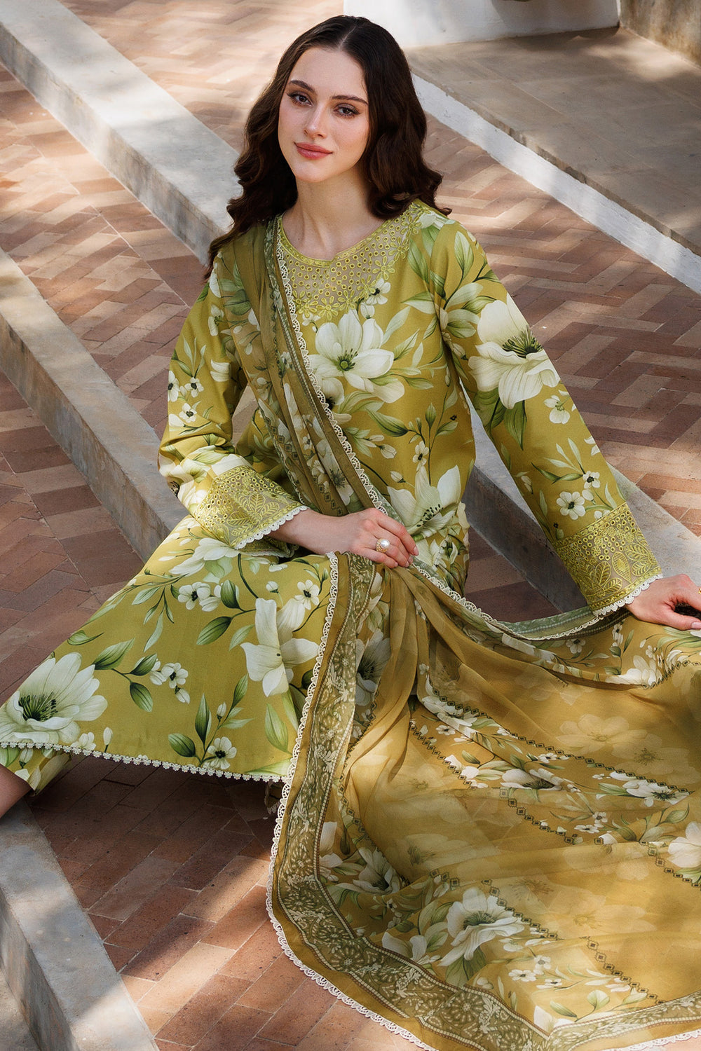 Farasha | Printed Essentials | Marigold Haze