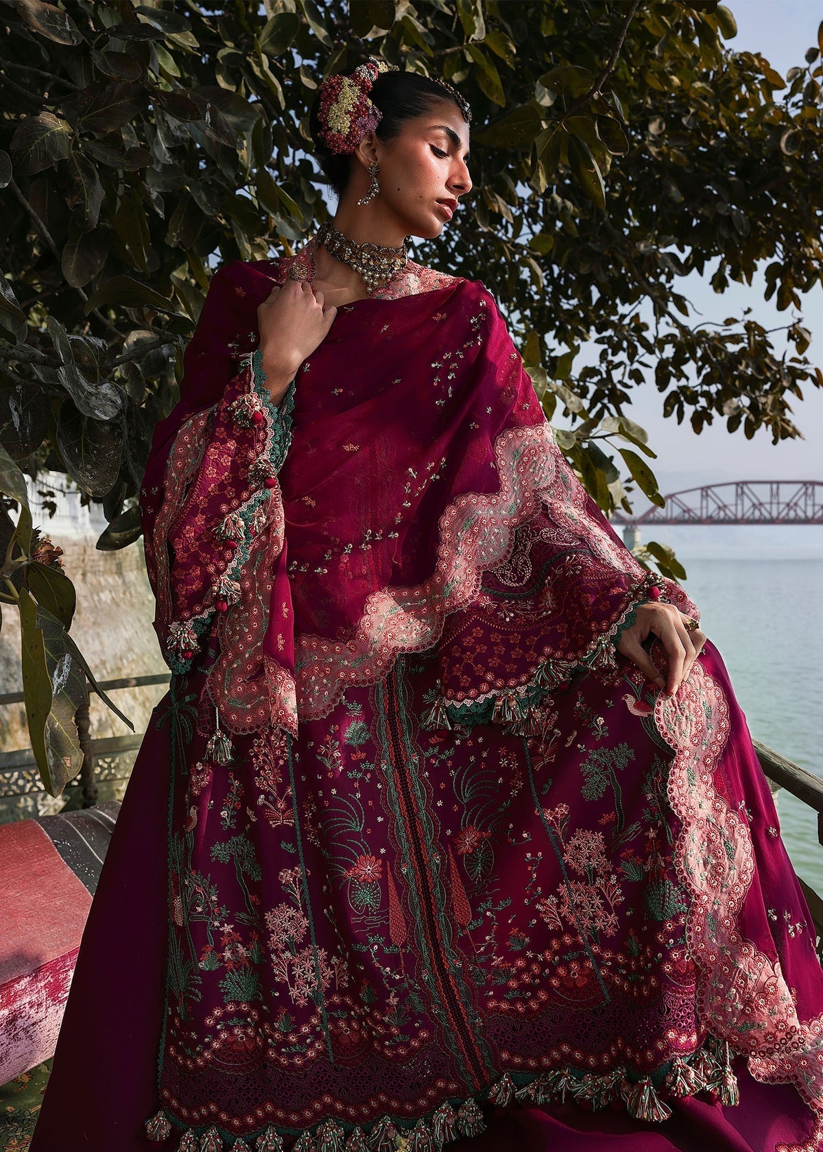 Hussain Rehar | Kalabagh Luxury Lawn 26 | Anjas