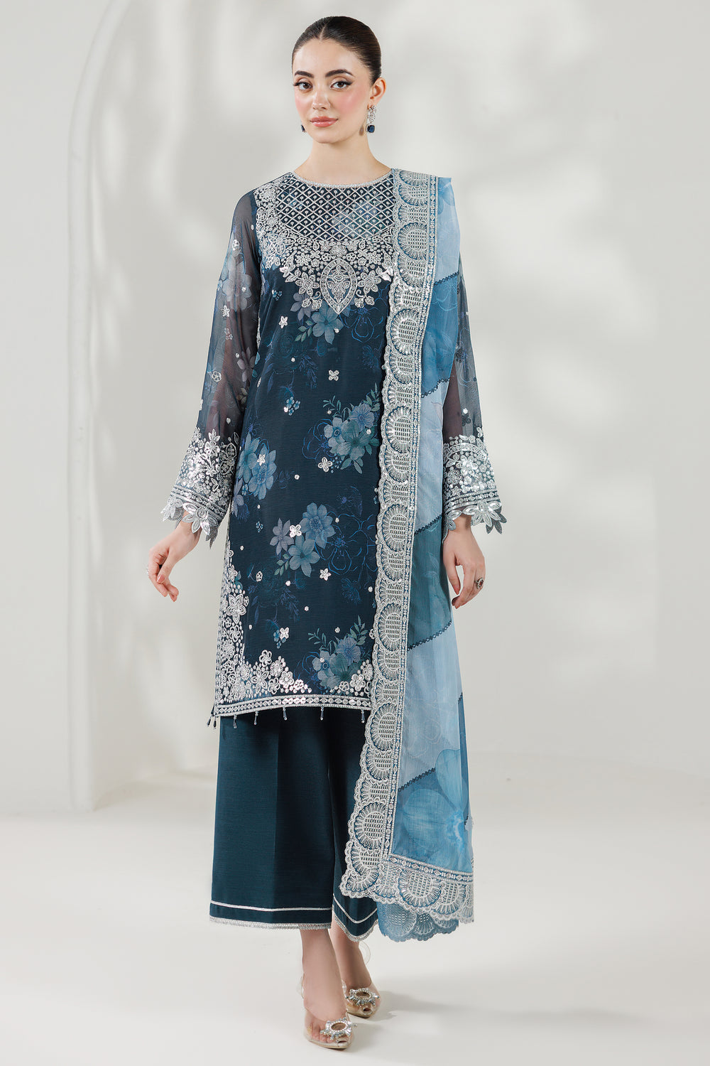 Farasha | Fiorella Formals 26 | Misty Teal