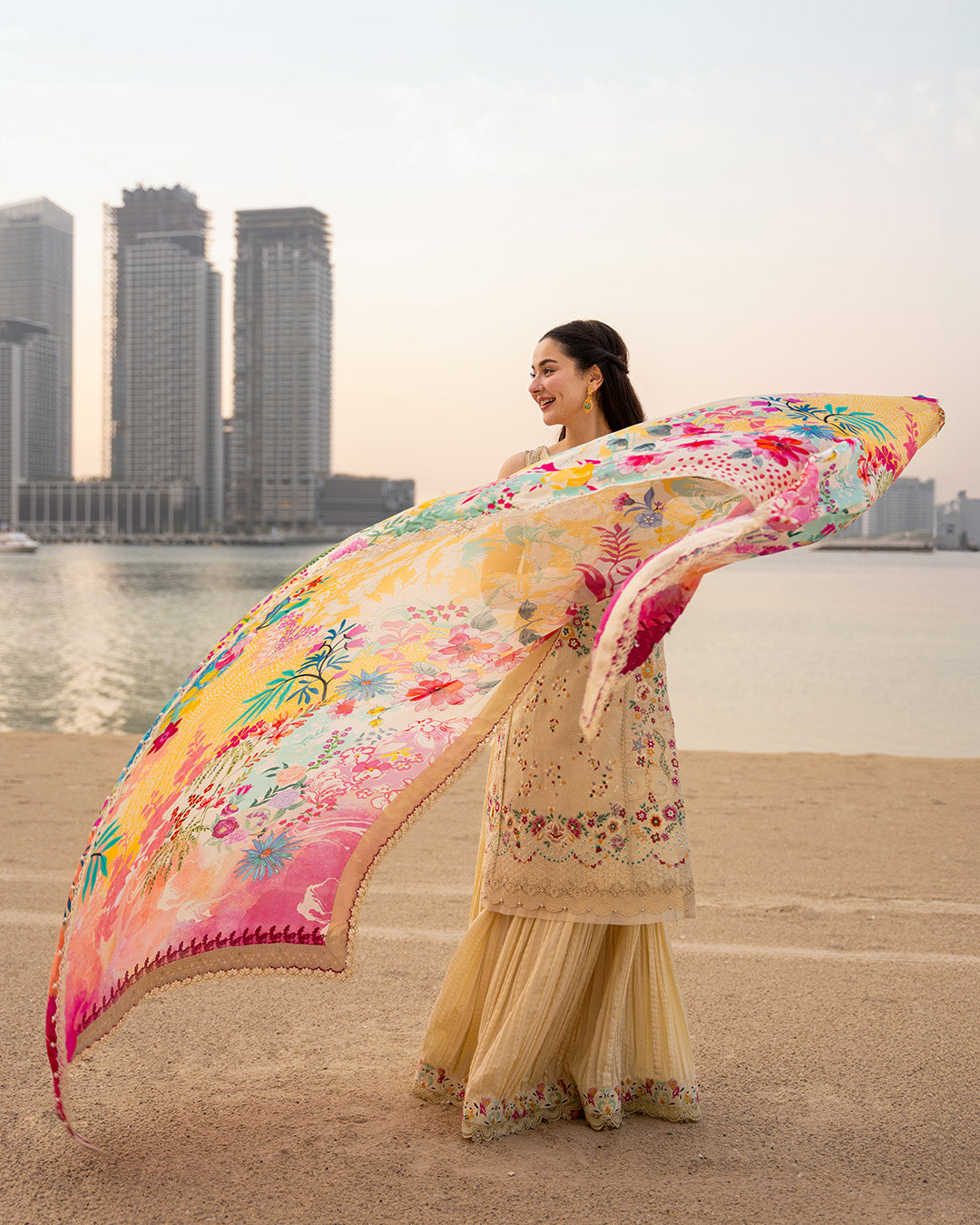 Faiza Saqlain | Aya Luxury Lawn | Merjem