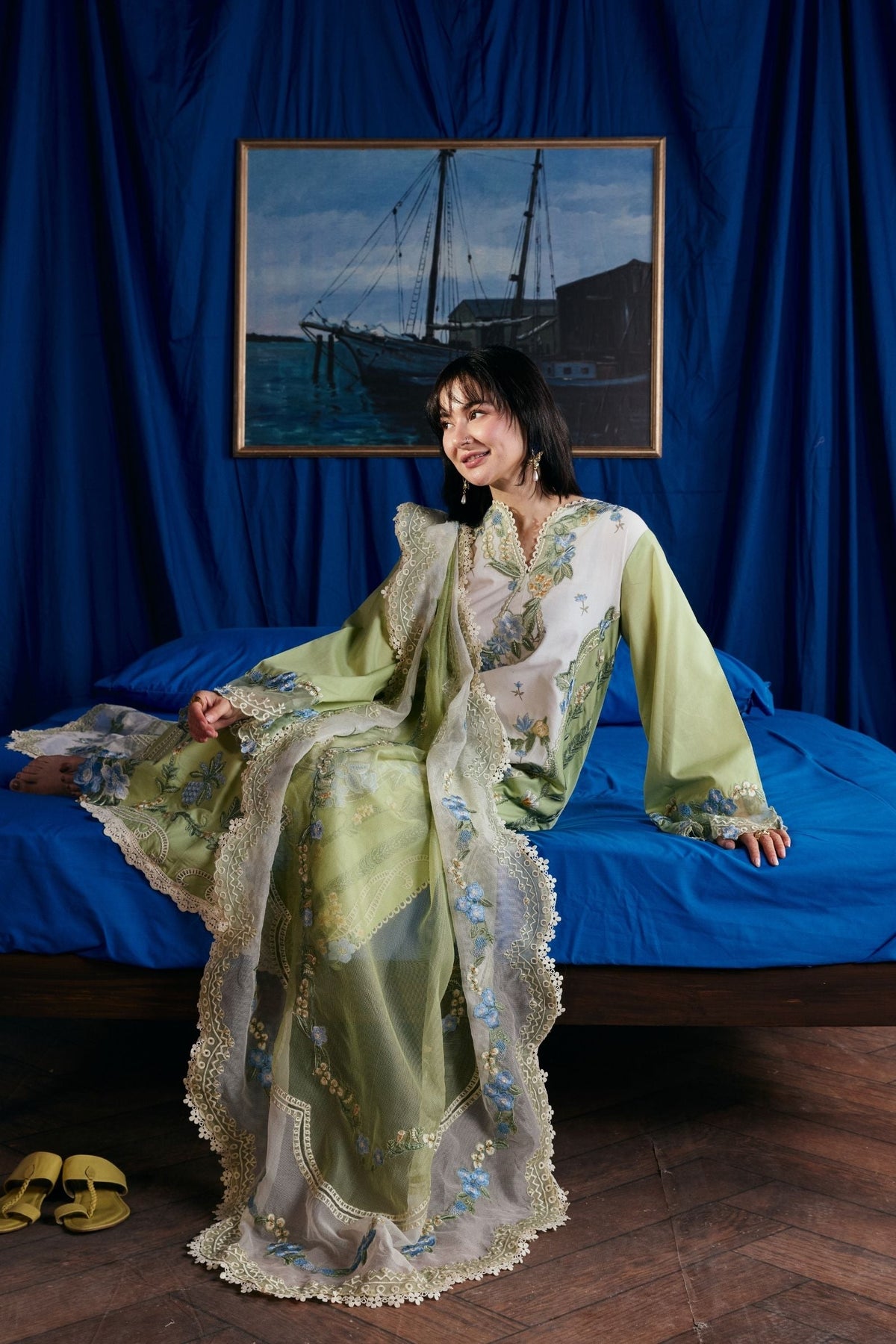 Maryam Hussain | Luxury Lawn 26 Vol 2 | Dimple