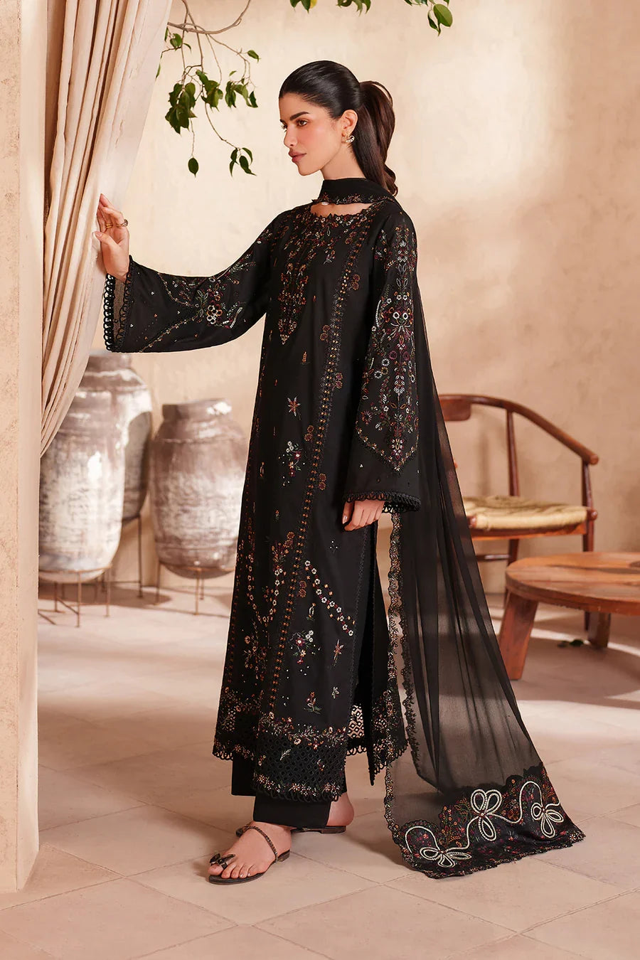 Iznik | Festive Lawn '26 | EL-07 Embroidered Lawn