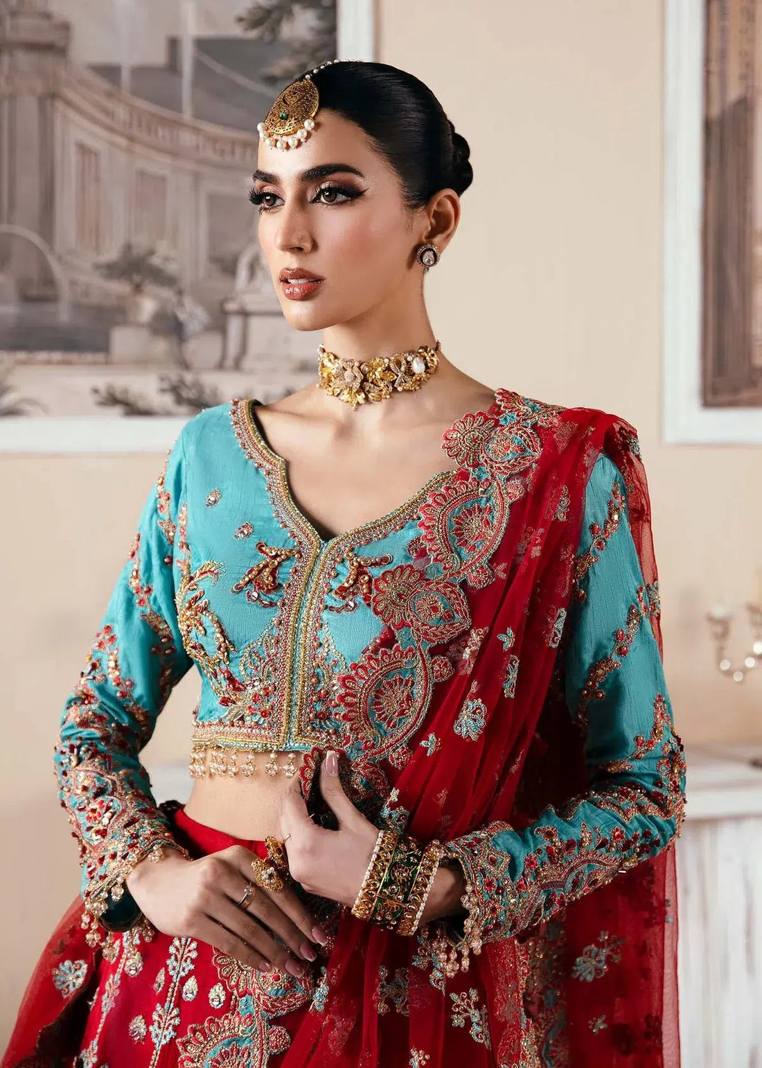Dastoor | Noor-E-Jahan Wedding Collection'24 | Mumtaz