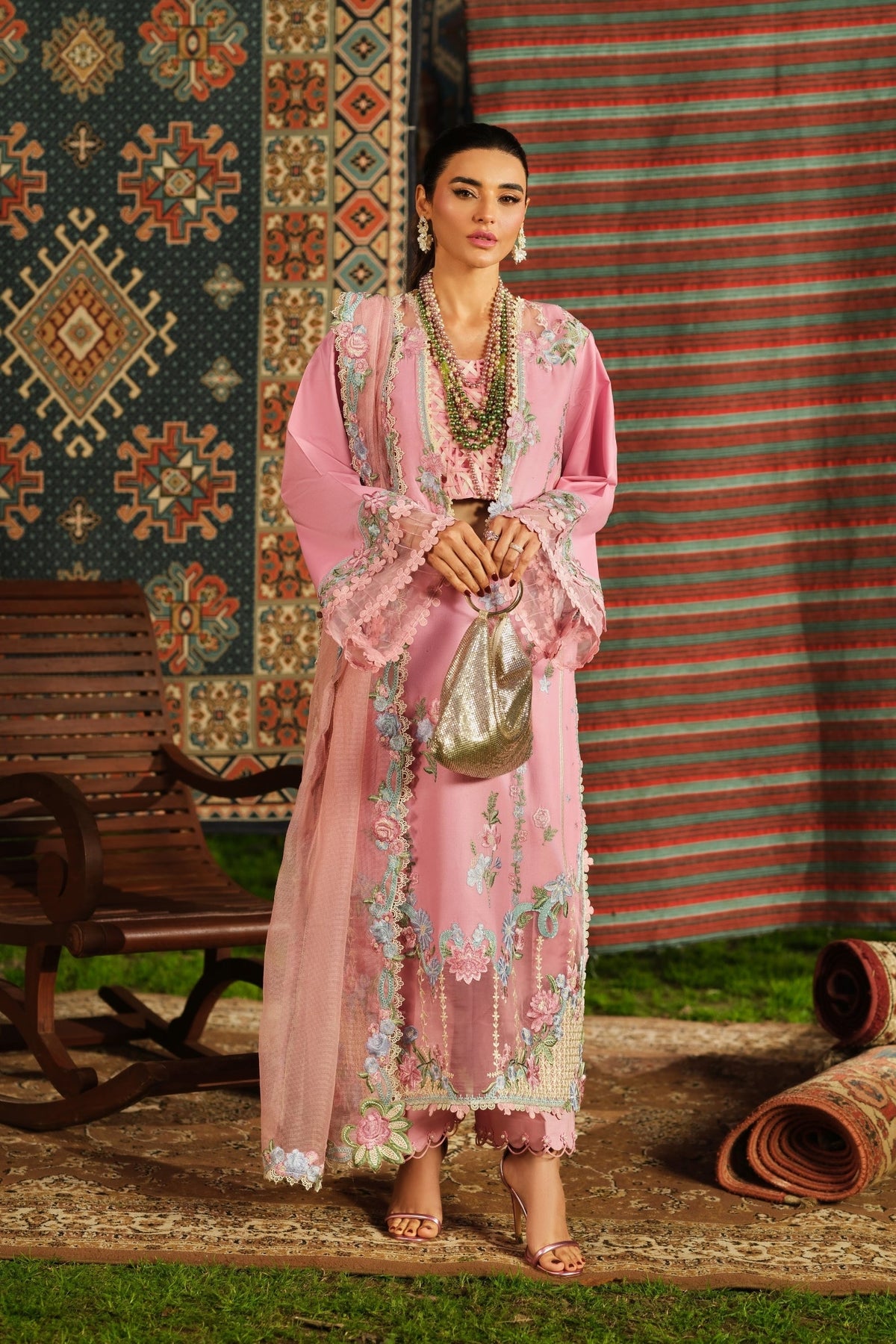 Maryam Hussain | Luxury Lawn 26 | Aesaar