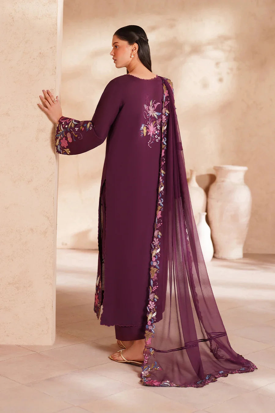 Iznik | Festive Lawn '26 | EL-03 Embroidered Lawn