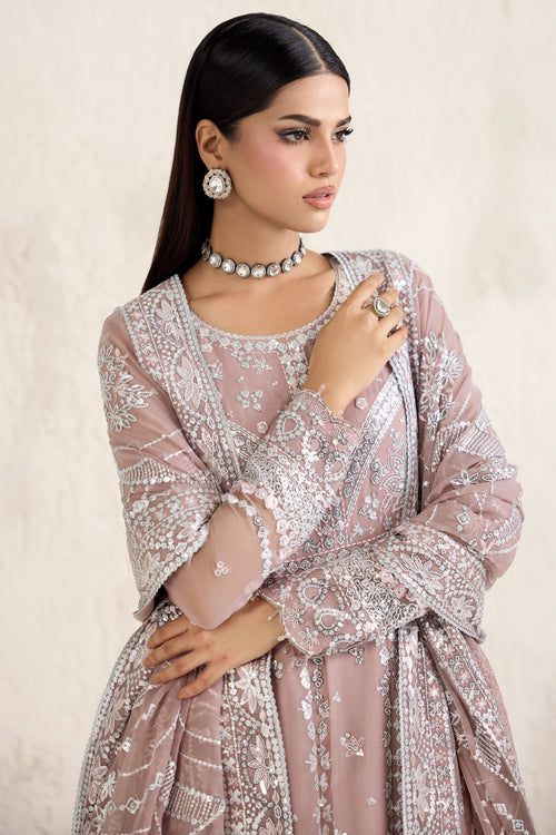 Faiza Saqlain | Reina Formals | Mauve Pearl