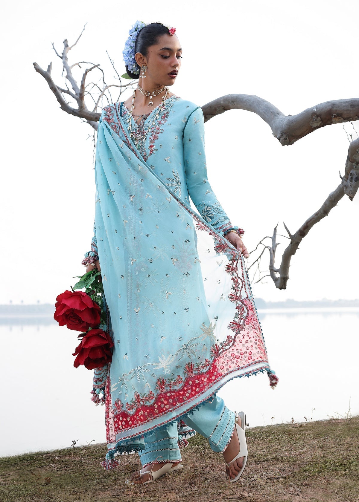 Hussain Rehar | Kalabagh Luxury Lawn 26 | Sepher