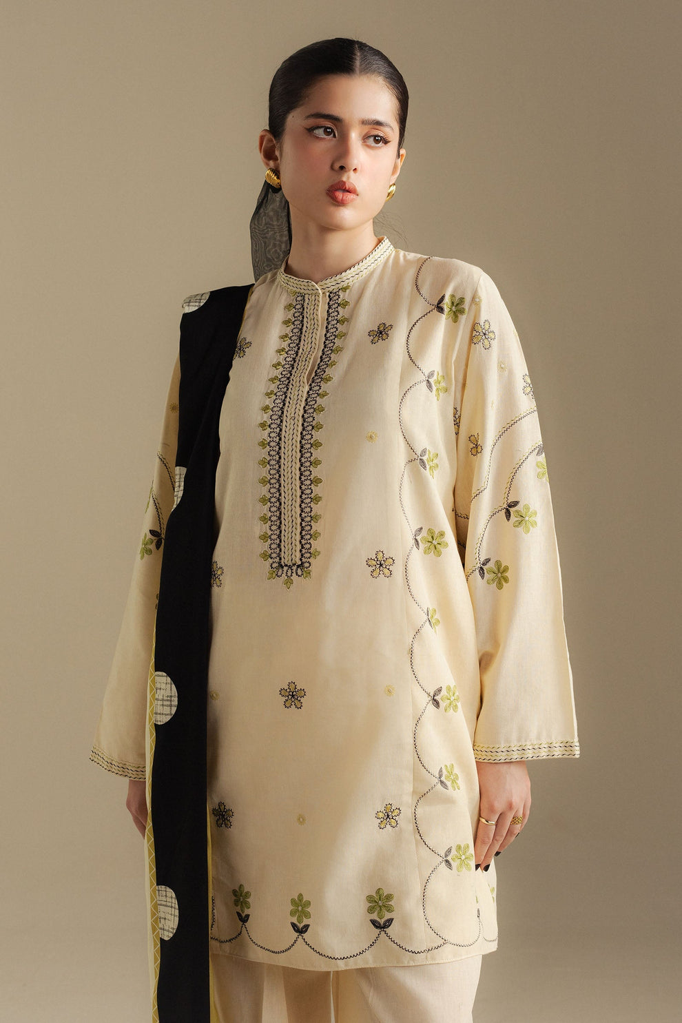 Zara Shahjahan | Coco Winter 25 | Fawn-8B