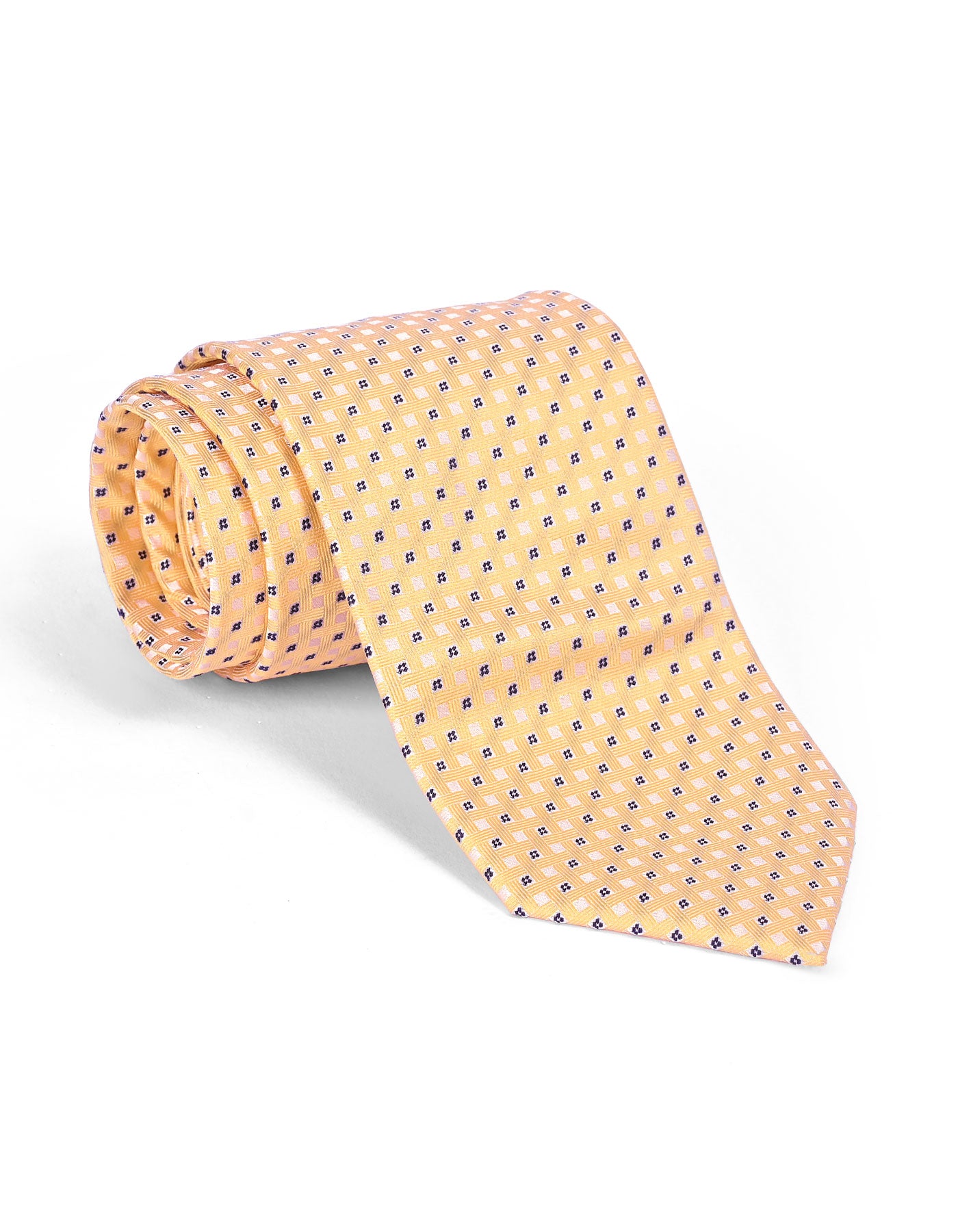 Yellow Geometric Tie