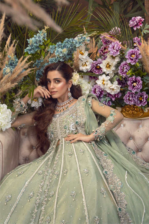 Maya | Wedding Formal Babul | PARNIYA - by - Libasekhas UK - Registered Vendor of : Maya - 100% Original Designer Dresss