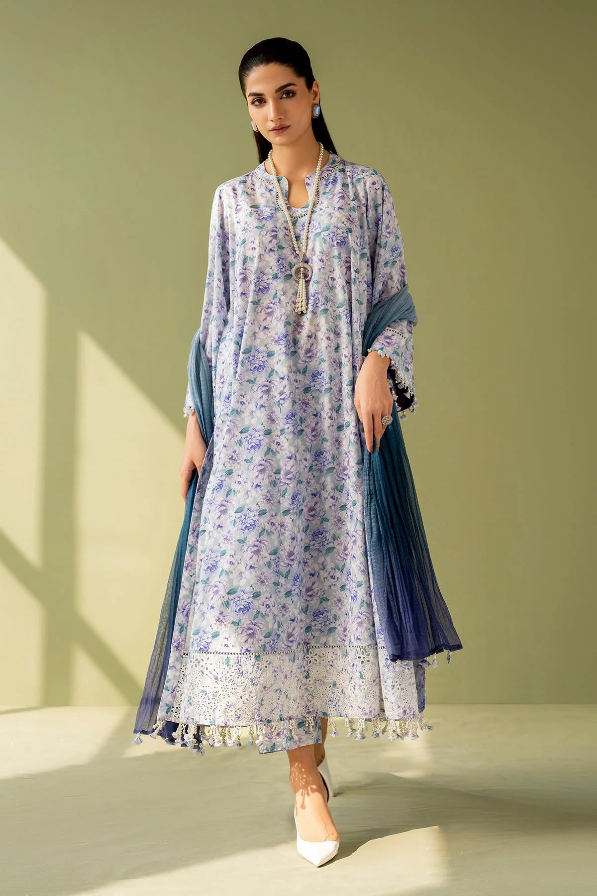 Baroque | Eid Printique | EMBROIDERED PRINTED LAWN UF-4167
