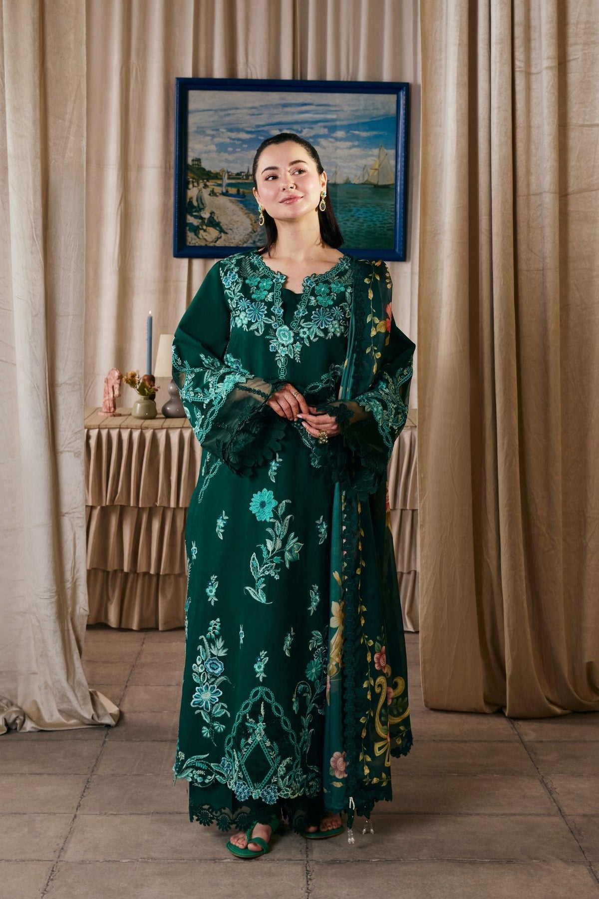 Maryam Hussain | Luxury Lawn 26 Vol 2 | Maheer