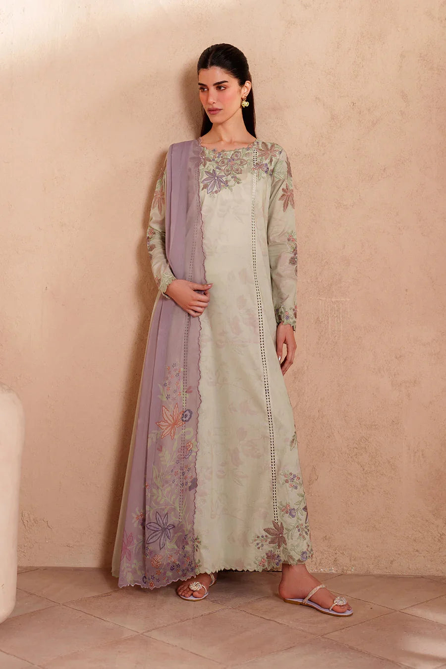 Iznik | Festive Lawn '26 | EL-09 Printed Lawn