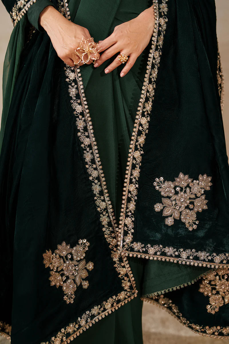 Baroque EMBROIDERED VELVET SHAWL VS-59