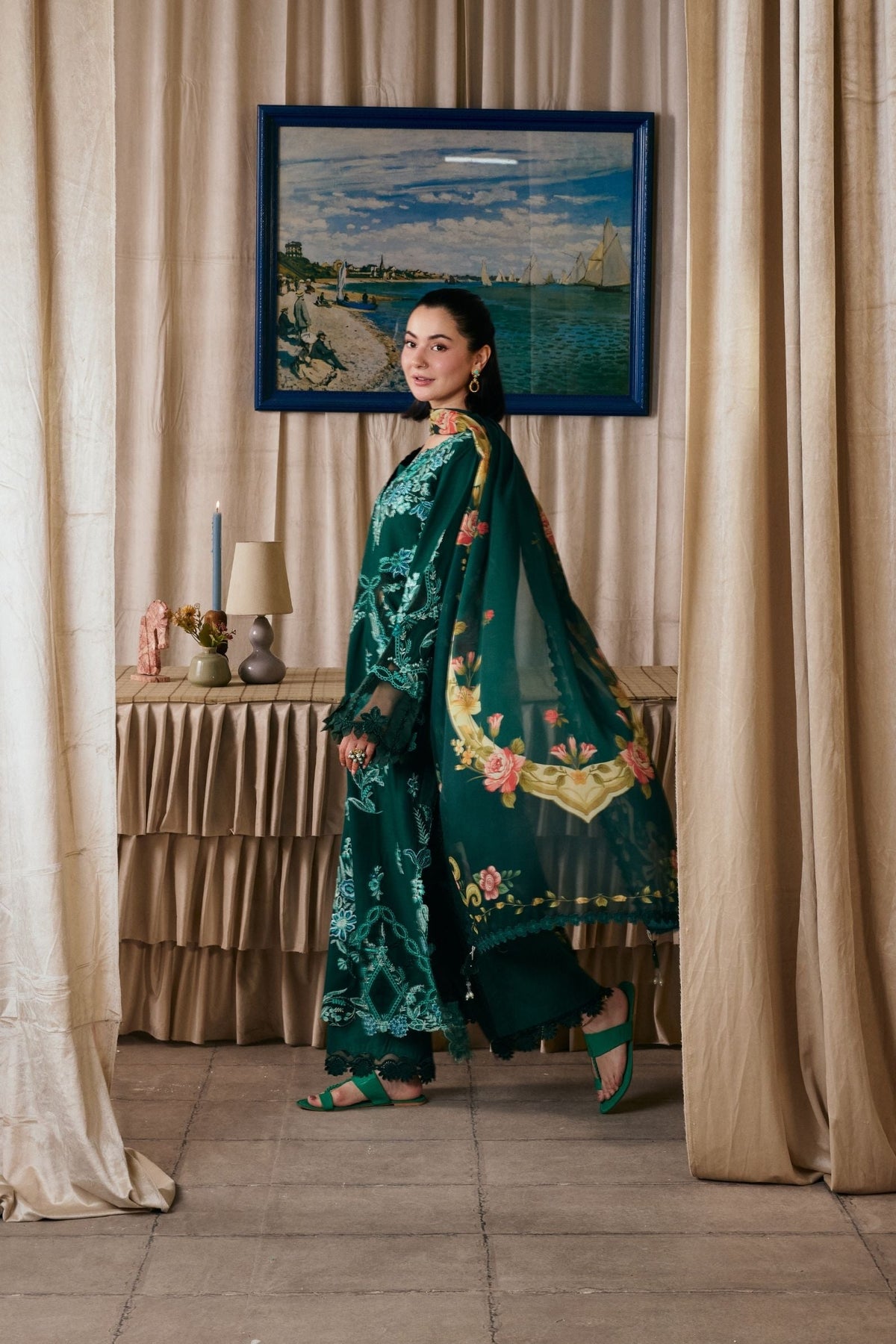 Maryam Hussain | Luxury Lawn 26 Vol 2 | Maheer