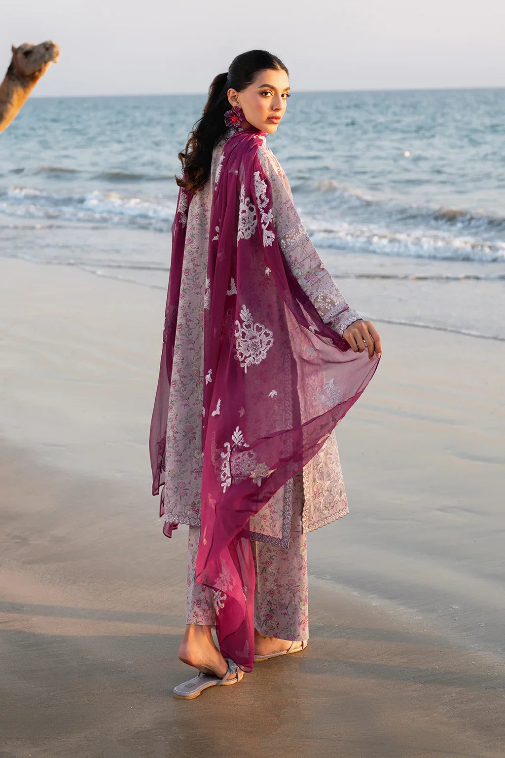 Iznik | Blossom Summer Lawn'25 | UE-403 Embroidered Lawn