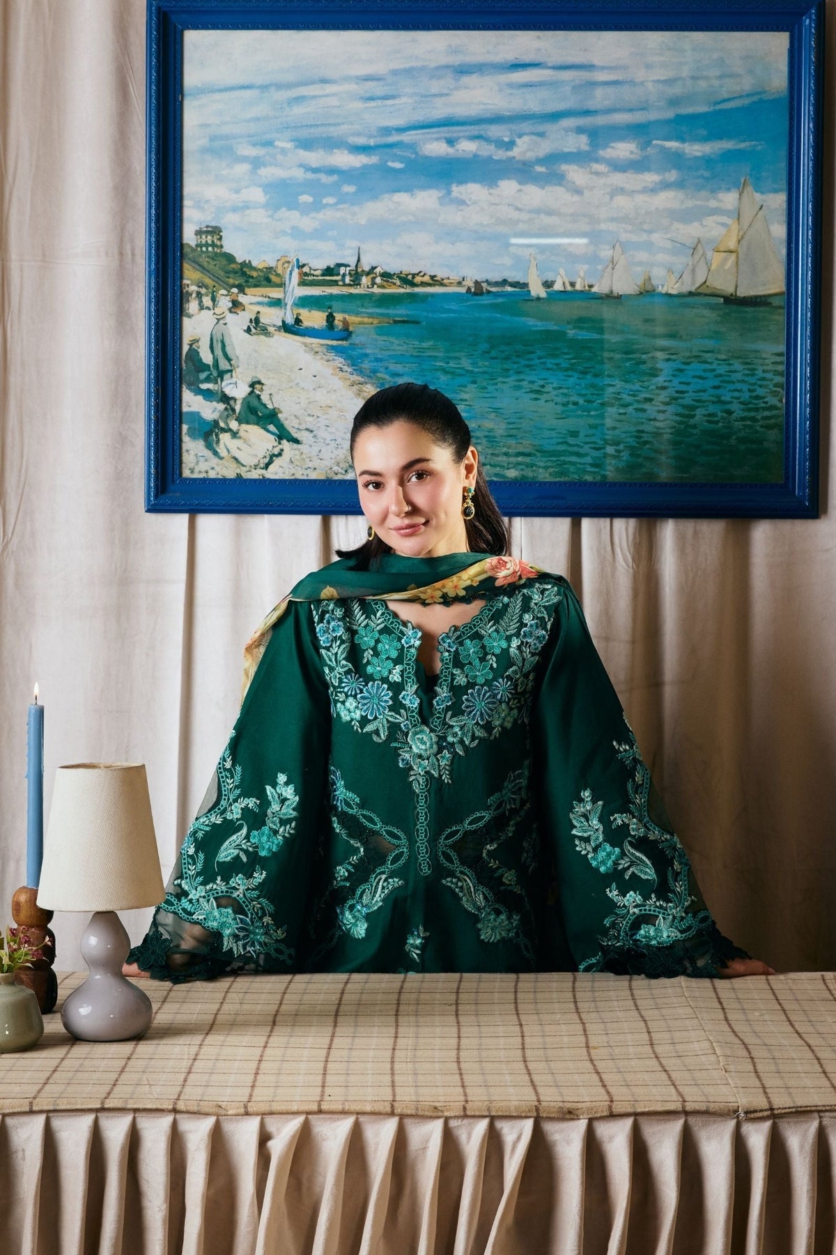 Maryam Hussain | Luxury Lawn 26 Vol 2 | Maheer