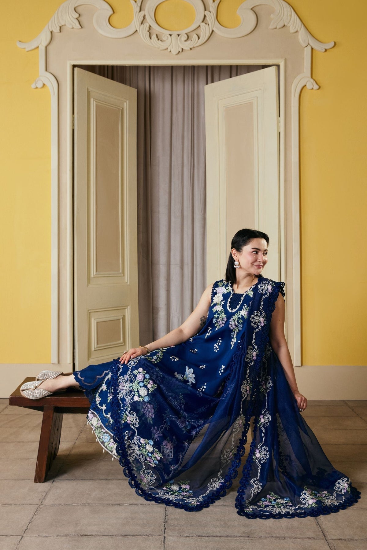 Maryam Hussain | Luxury Lawn 26 Vol 2 | Sanam