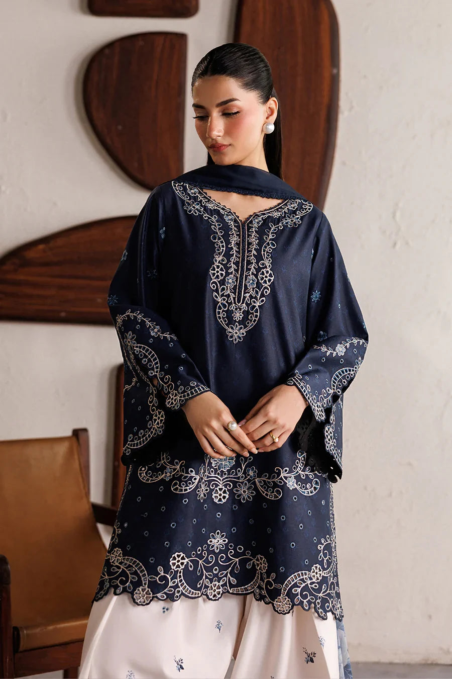 Iznik | Festive Lawn '26 | IBE-02 Embroidered Lawn