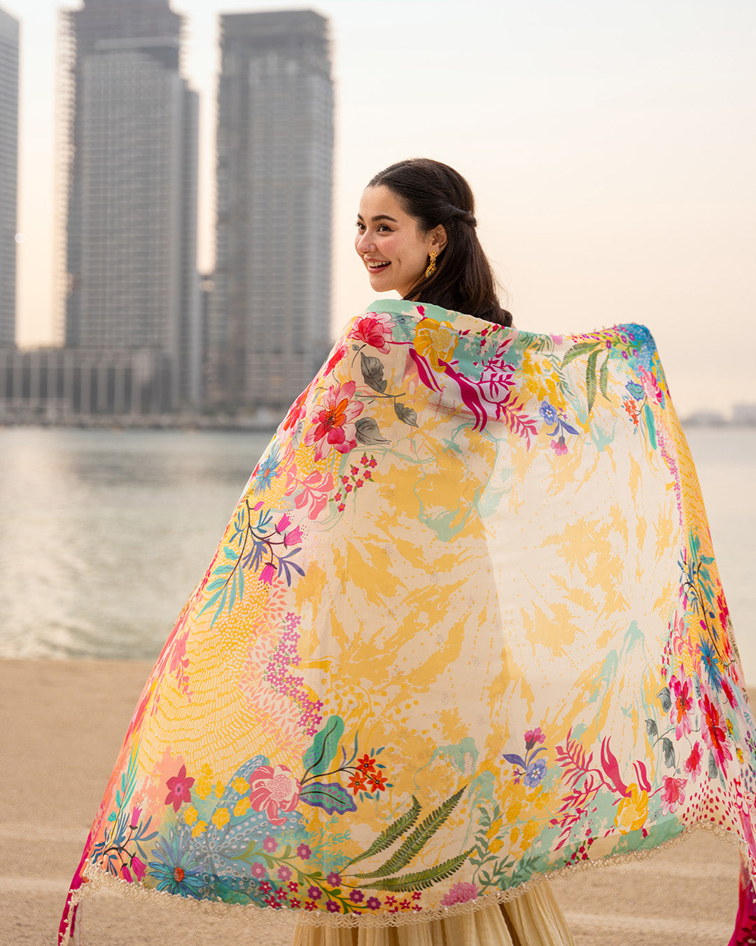 Faiza Saqlain | Aya Luxury Lawn | Merjem