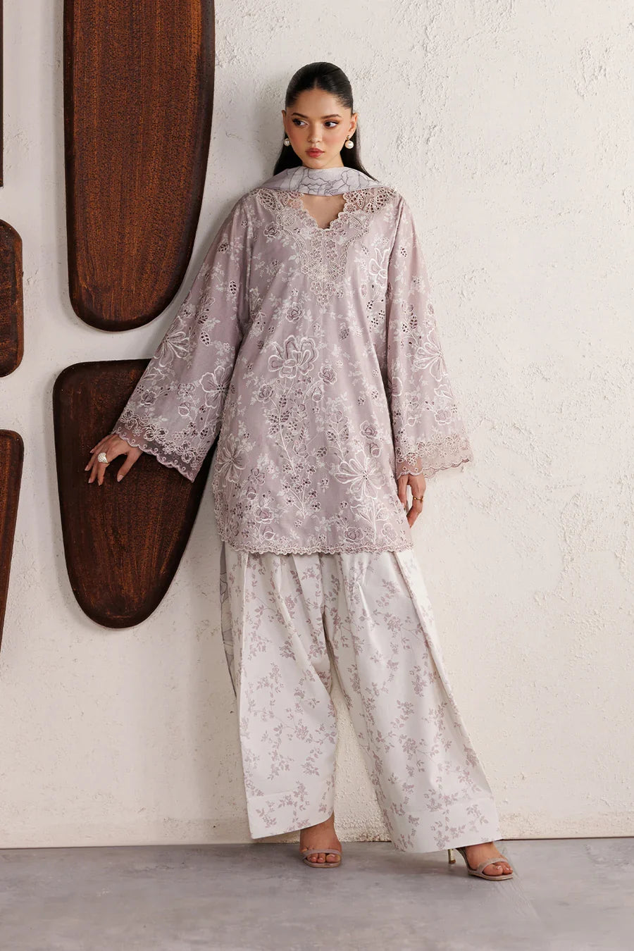 Iznik | Festive Lawn '26 | IBE-07 Embroidered Lawn