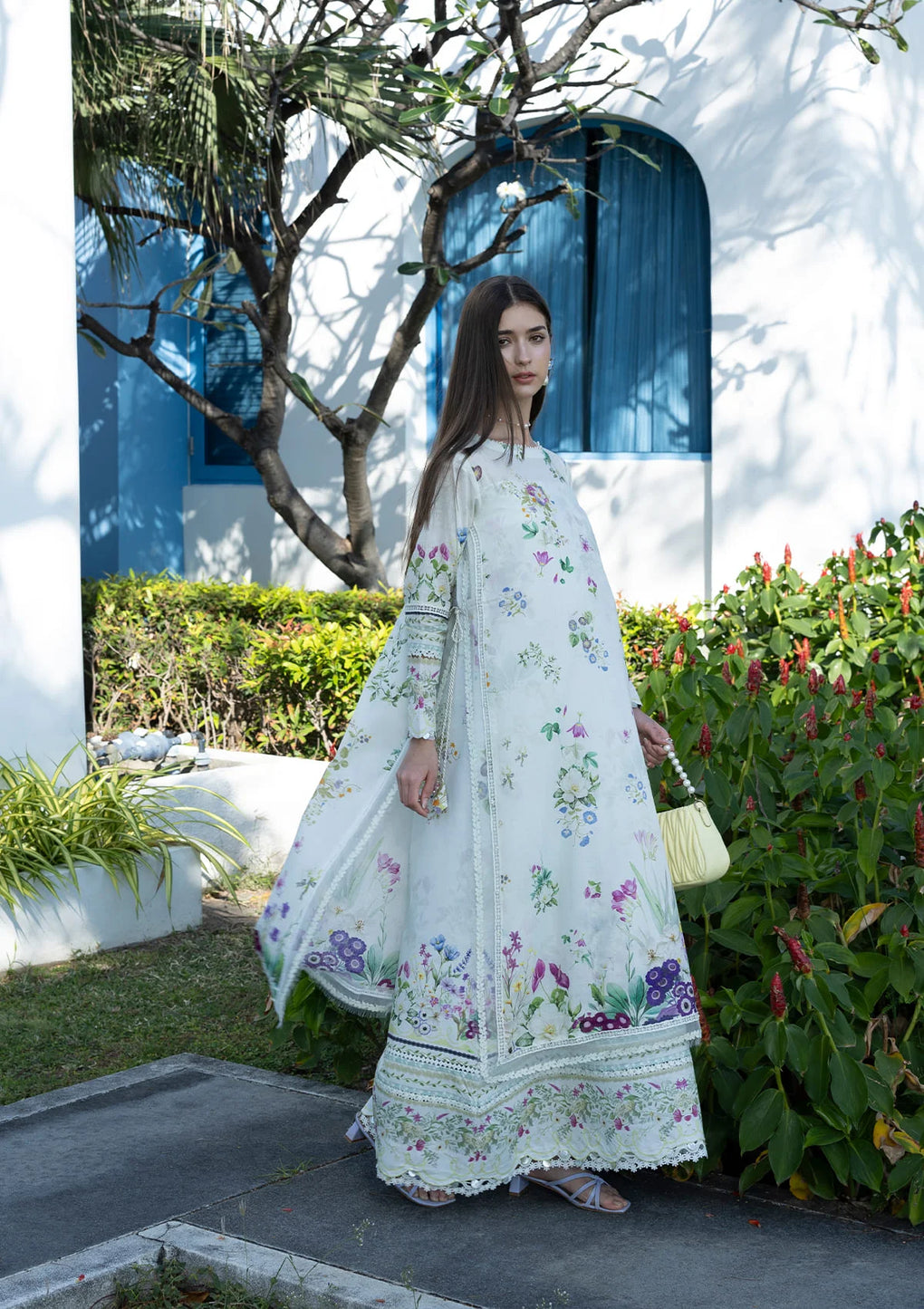 Elaf Premium | Prints Collection 26 | EPN-7B MOON FLOWER