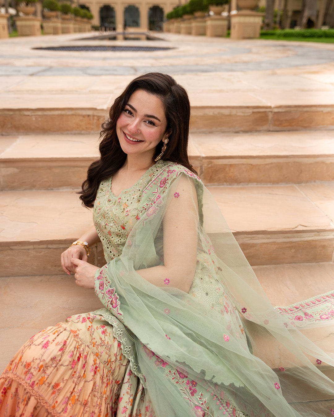 Faiza Saqlain | Aya Luxury Lawn | Eldira