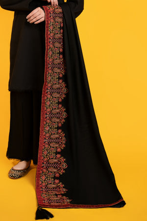 SHK-719 Black Shawl