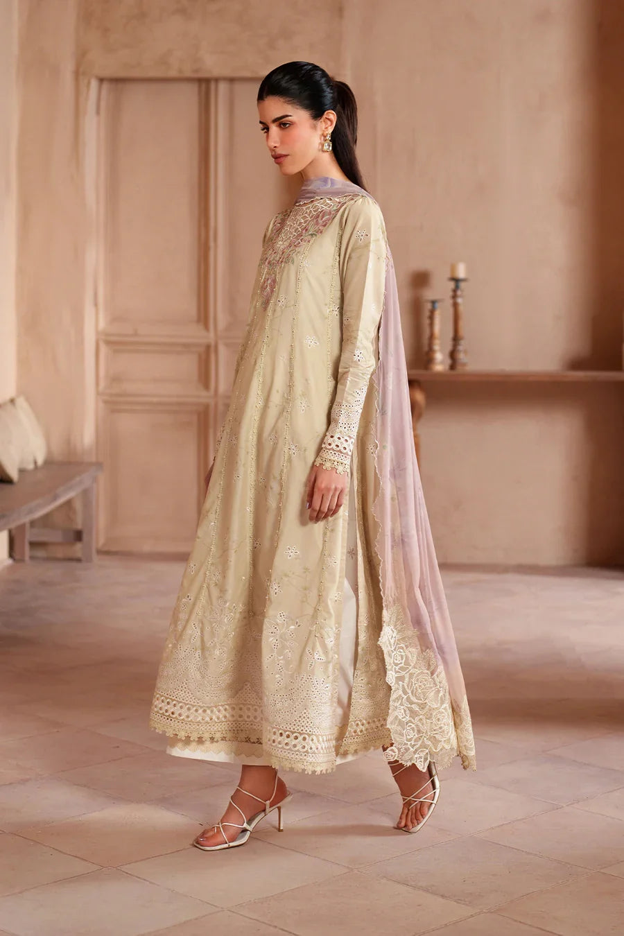 Iznik | Festive Lawn '26 | EL-10 Embroidered Lawn