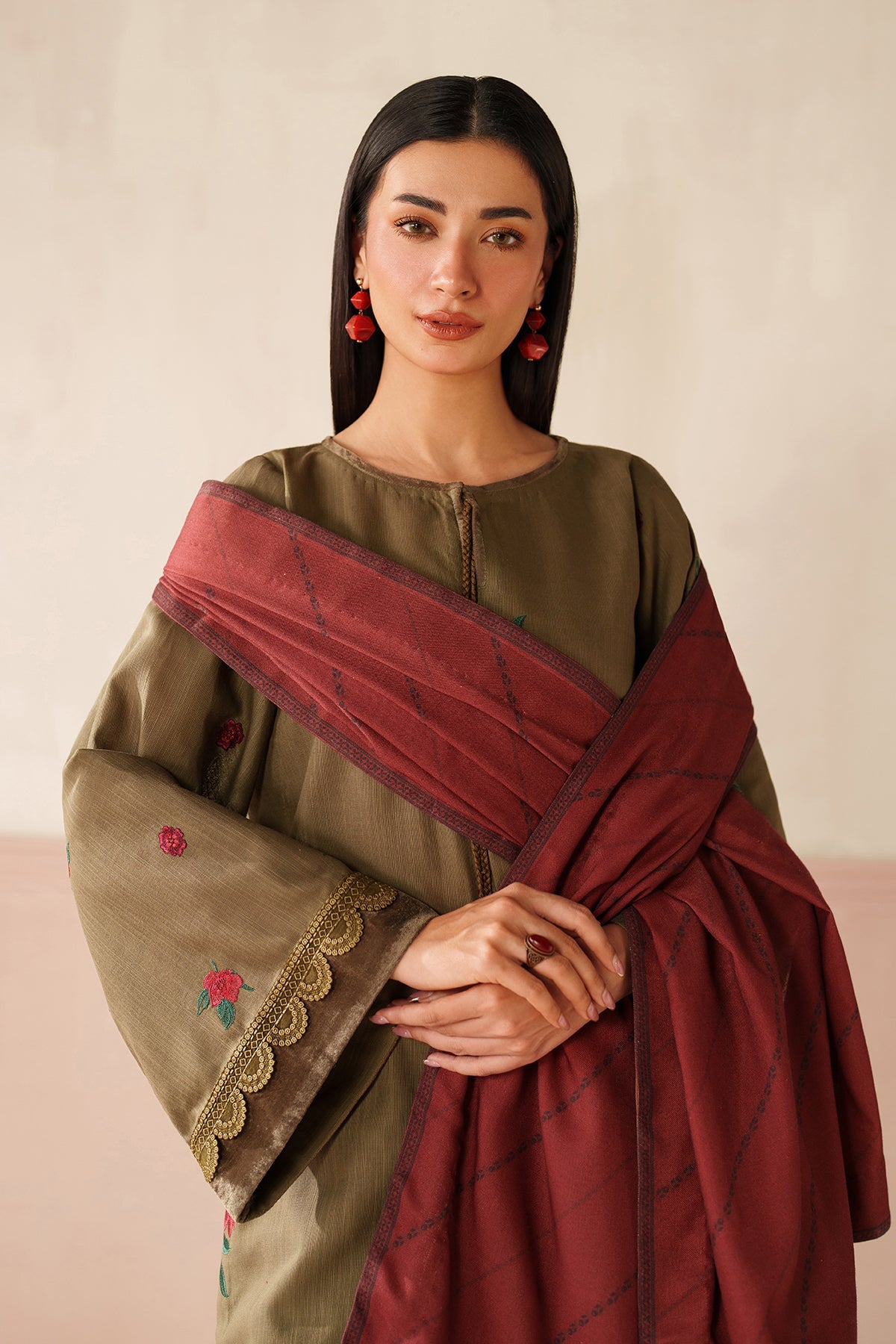 Baroque EMBROIDERED KHADDAR PR-1236