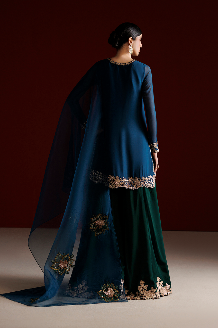 Iznik | Semi Formals'26 | CC-102 Embroidered Chiffon