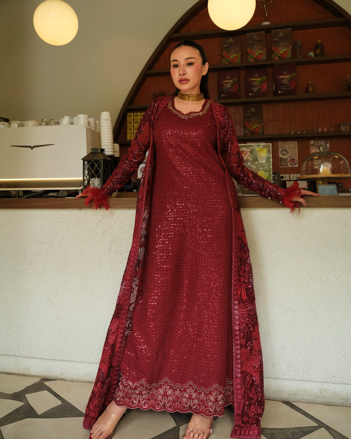 Mysie by Tahira | Wedding Formal Wears | CRIMSON
