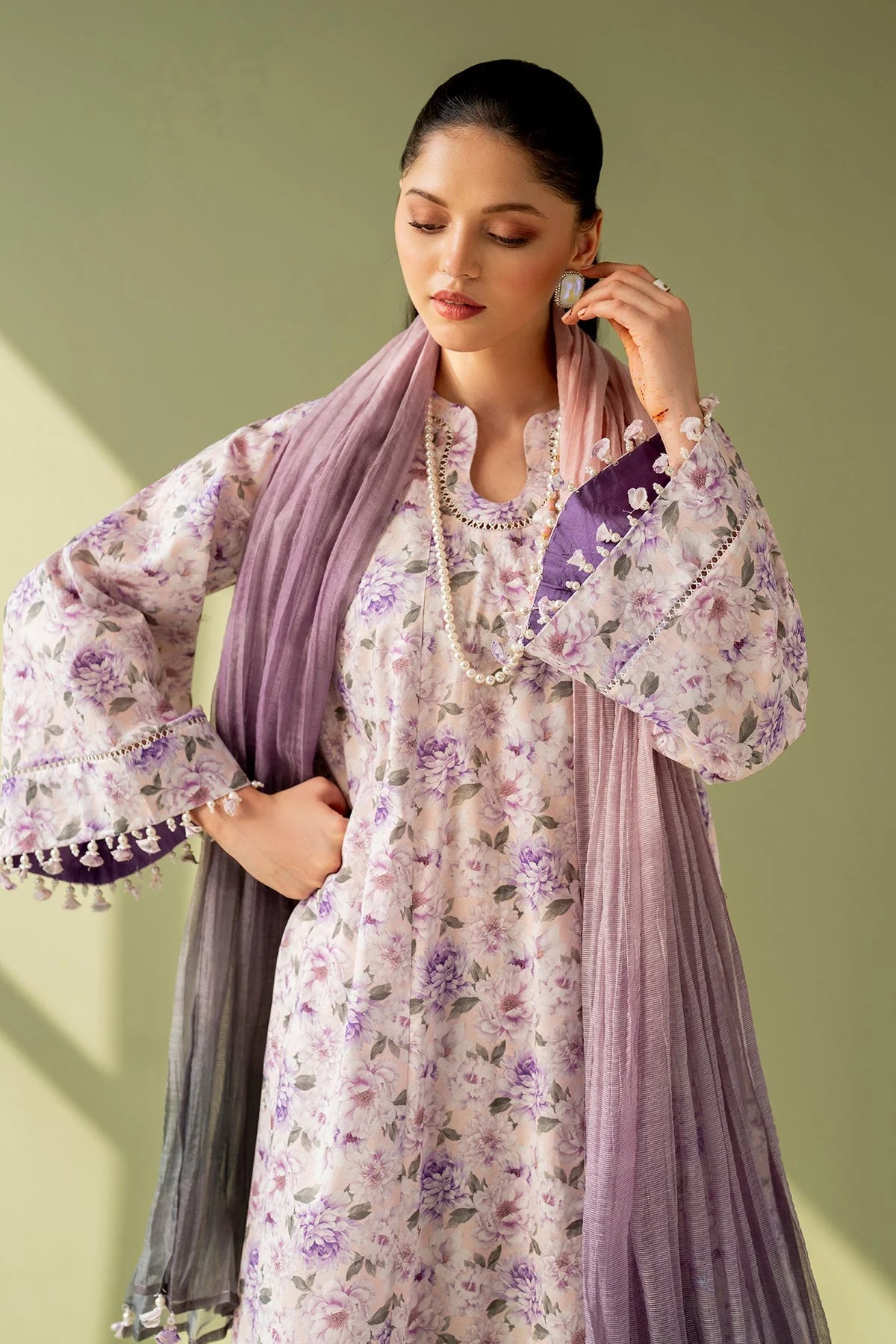 Baroque | Eid Printique | EMBROIDERED PRINTED LAWN UF-4168