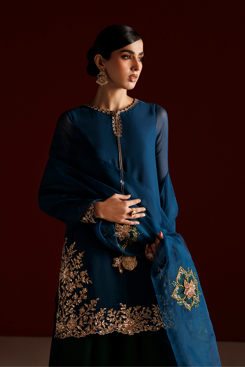 Iznik | Semi Formals'26 | CC-102 Embroidered Chiffon