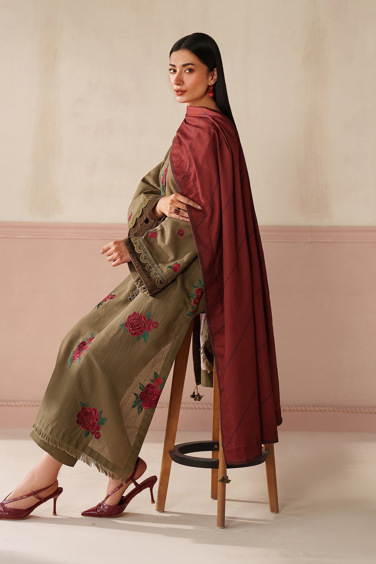 Baroque EMBROIDERED KHADDAR PR-1236