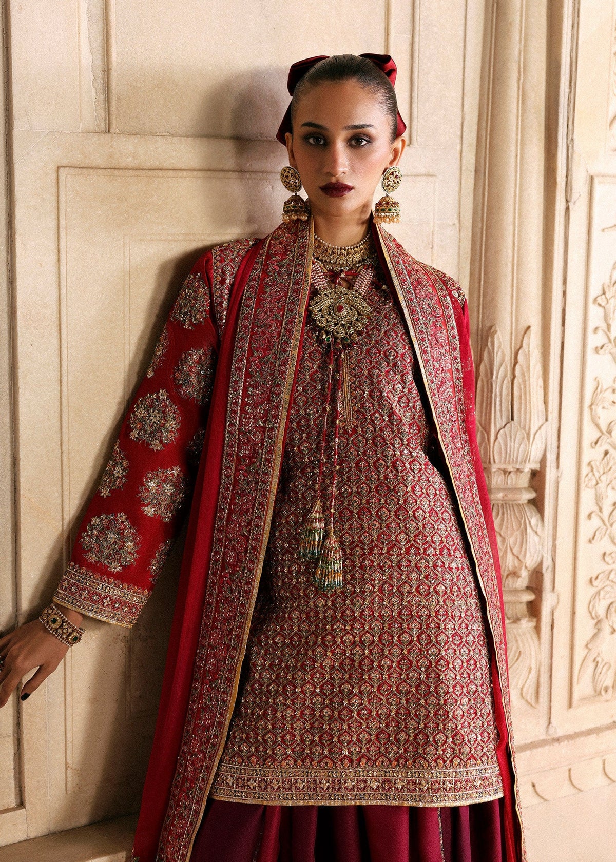Hussain Rehar | Luxury Pret AW 25 | Crimselle