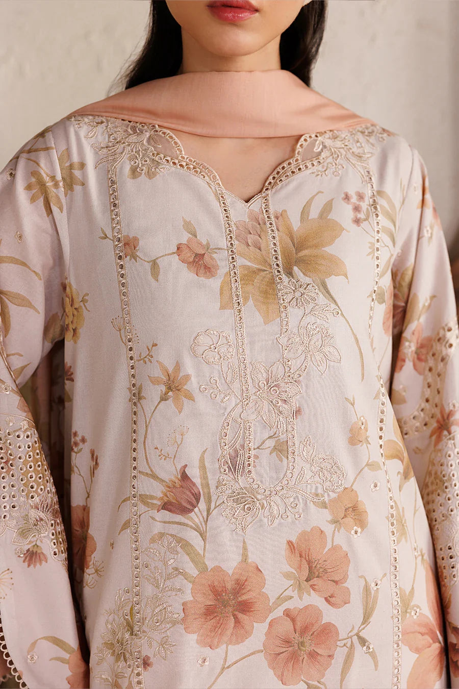 Iznik | Festive Lawn '26 | IBE-05 Embroidered Lawn