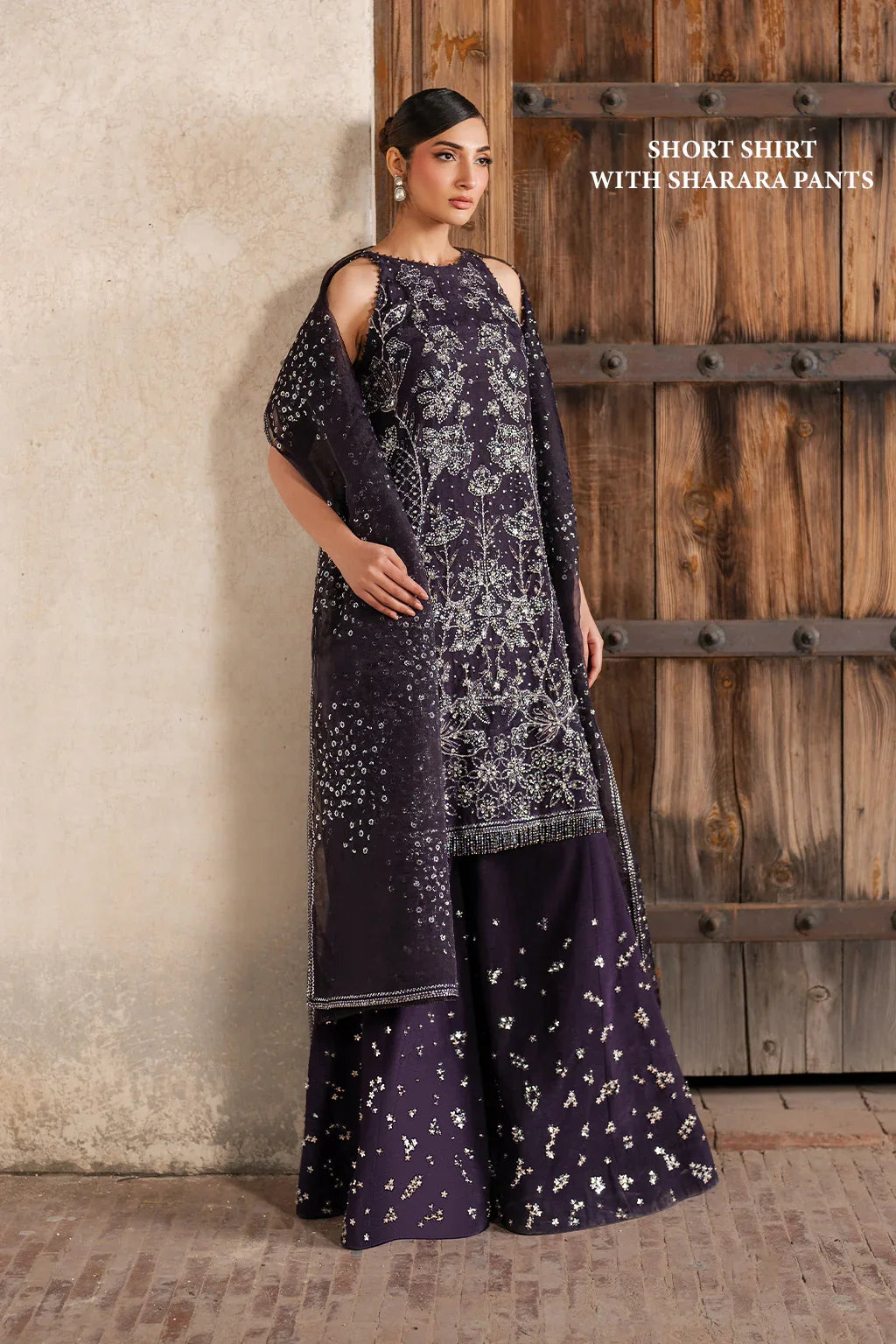 Iznik | Luxury Chiffon | ILC-06 Embroidered Organza