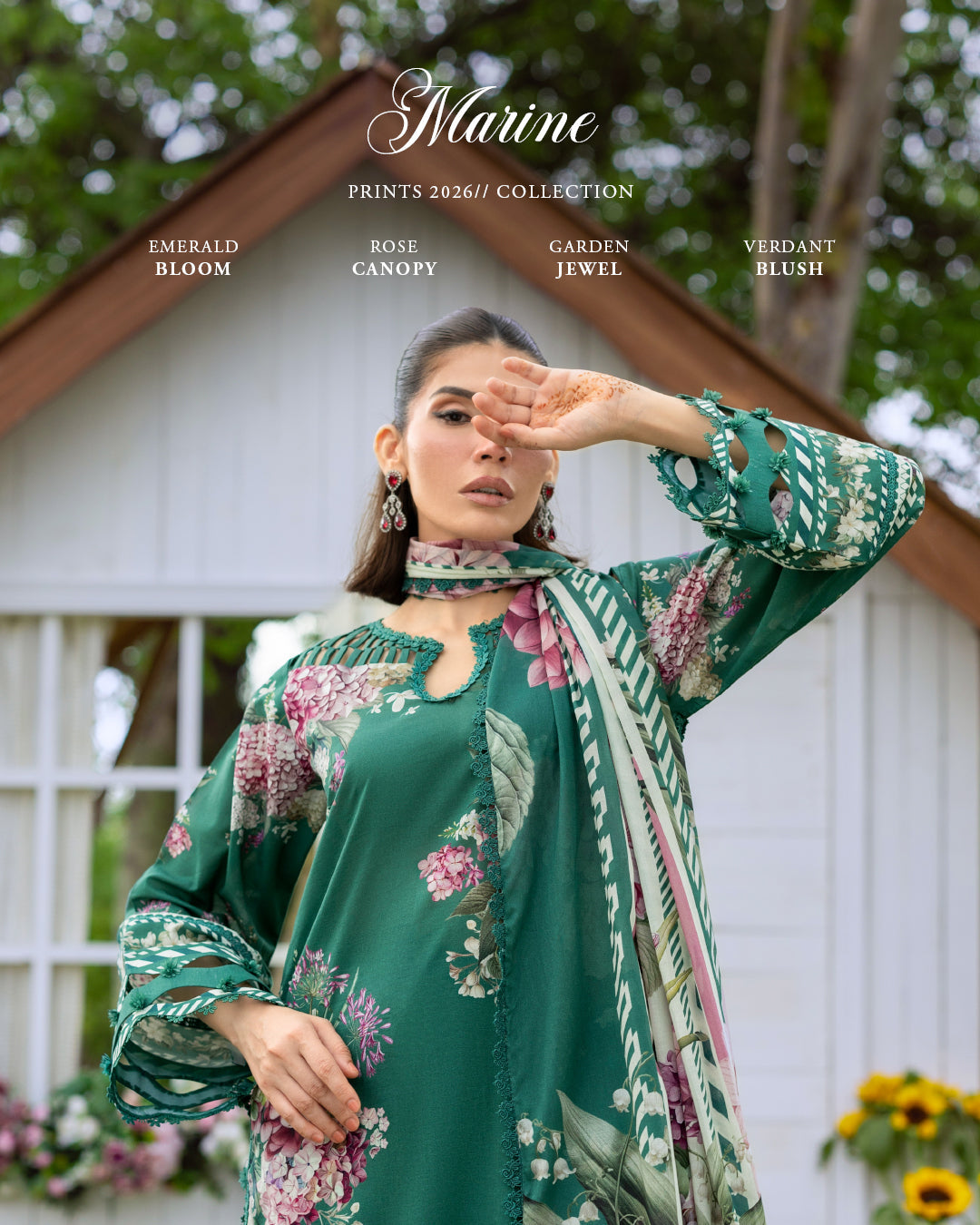 Elaf Premium | Bridgerton Prints 26 | EPB-8B MARIN