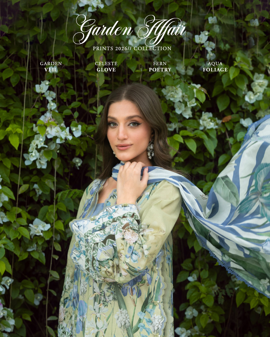 Elaf Premium | Bridgerton Prints 26 | EPB-2A GARDEN AFFAIR