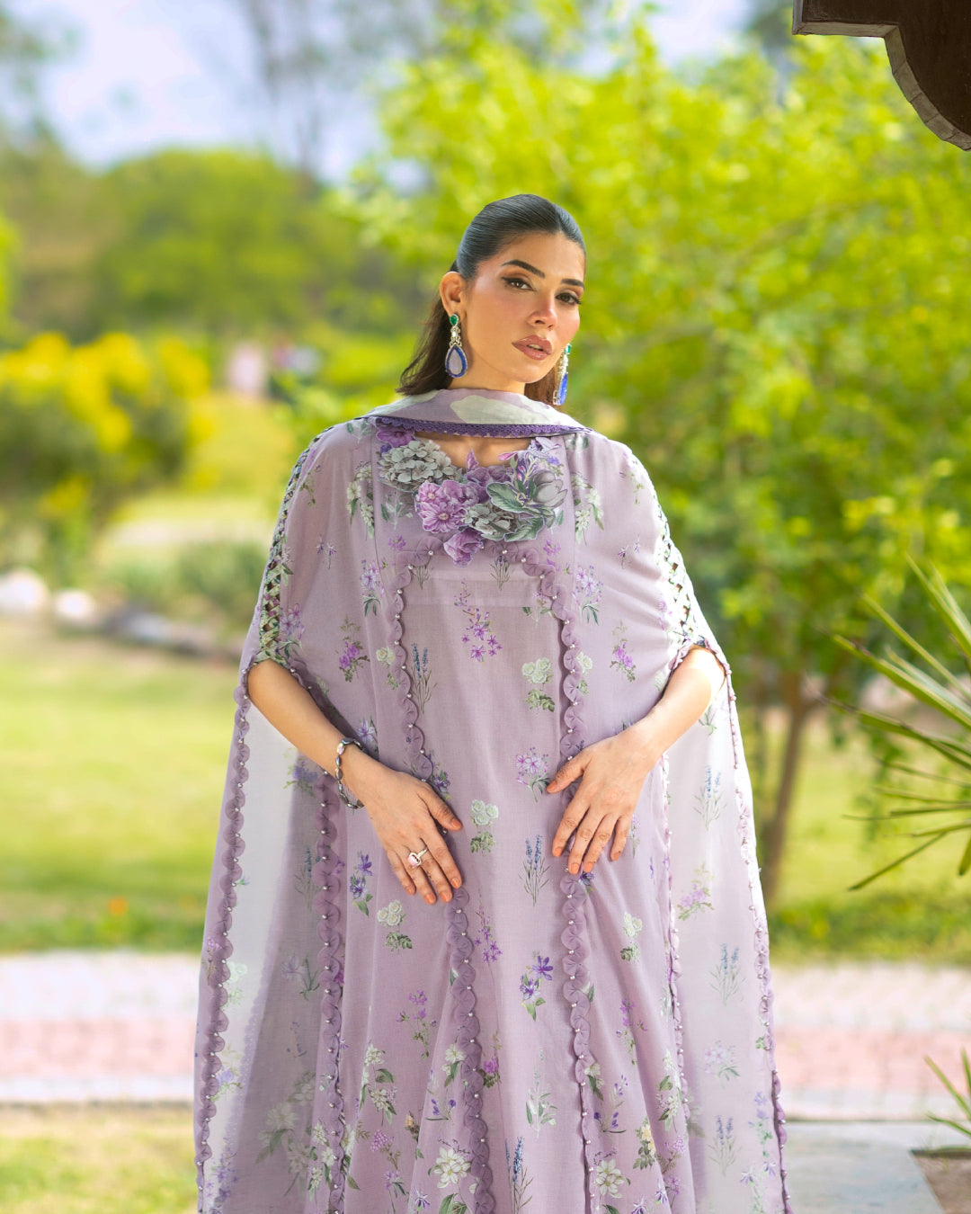 Elaf Premium | Bridgerton Prints 26 | EPB-6A LILAC GARDEN