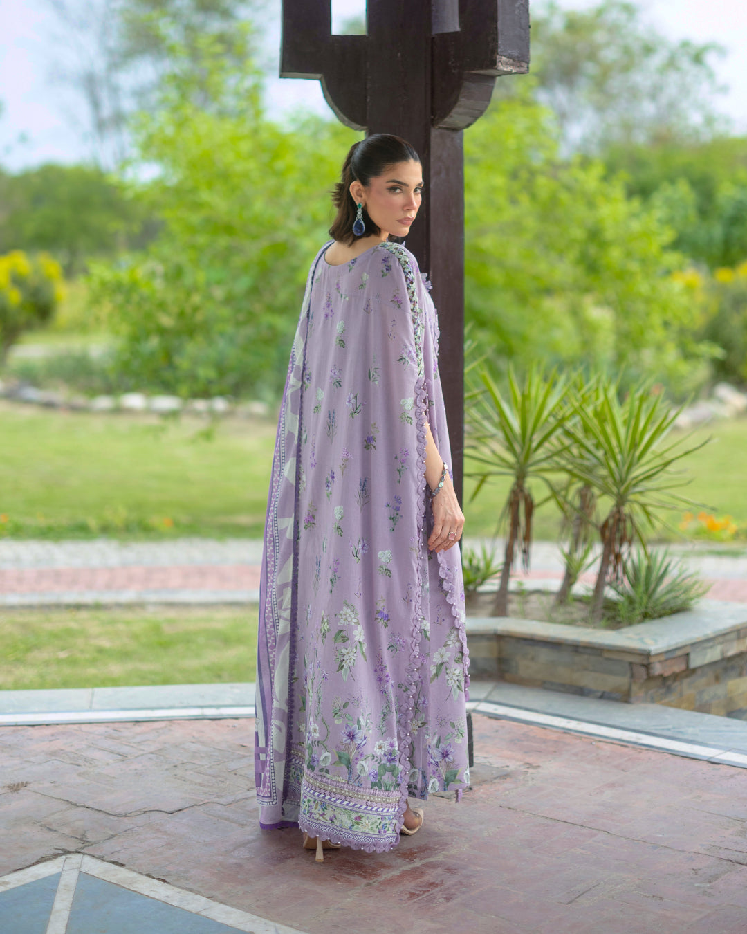 Elaf Premium | Bridgerton Prints 26 | EPB-6A LILAC GARDEN