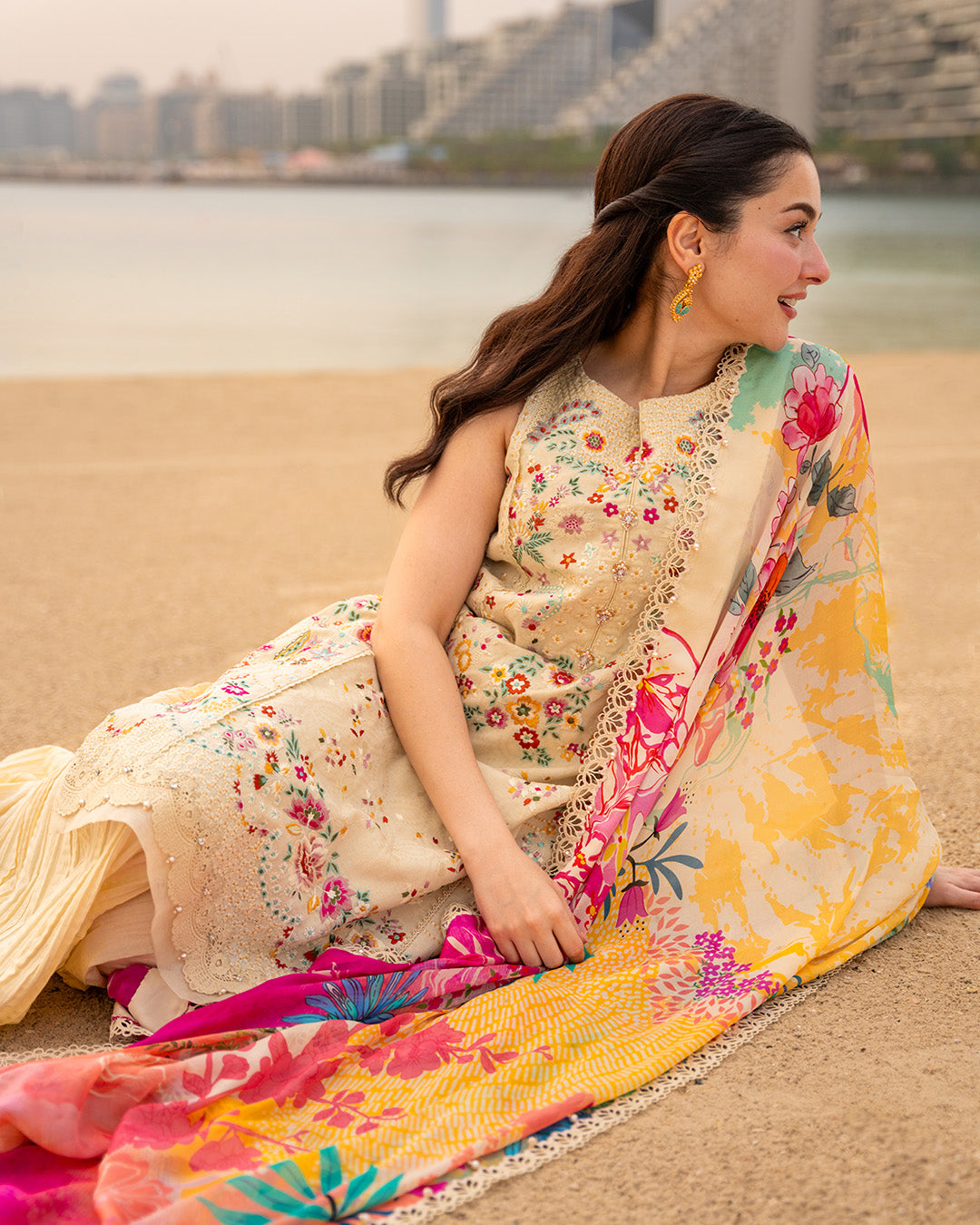 Faiza Saqlain | Aya Luxury Lawn | Merjem