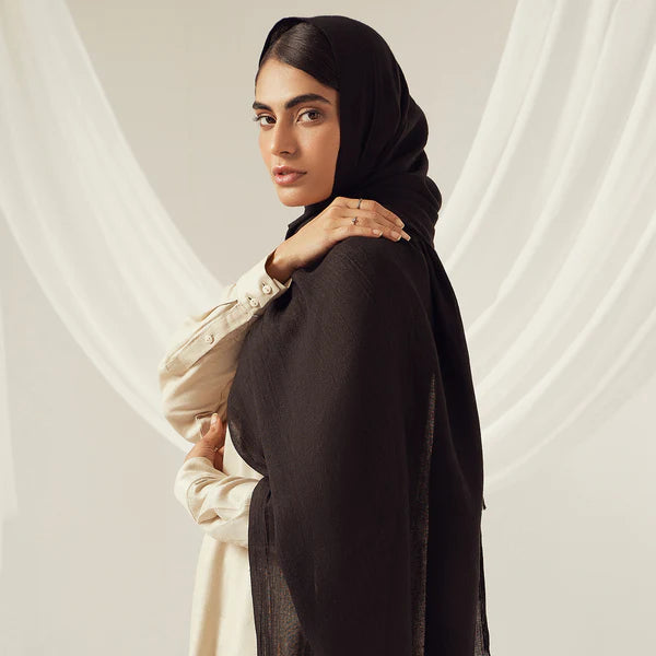 Eco-Luxe Scarves & Hijabs - Black