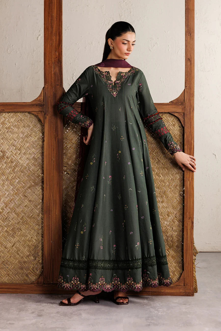Iznik | Festive Lawn '26 | IBE-03 Embroidered Lawn