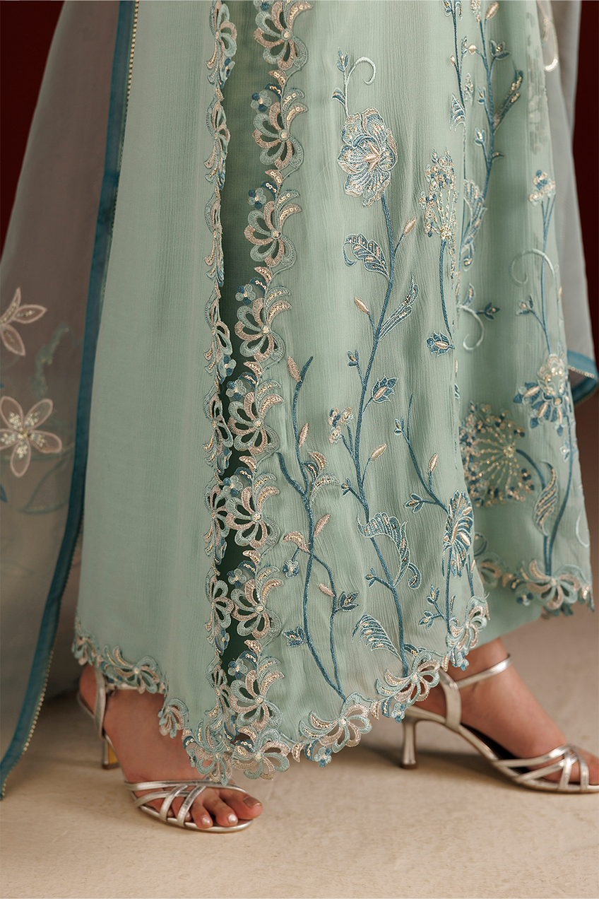 Iznik | Semi Formals'26 | CC-112 Embroidered Chiffon