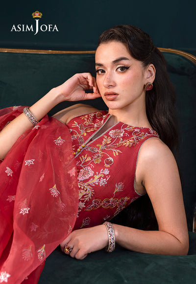 Asim Jofa | Lumiere Formals | AJLFC-06 EMBROIDERED ORGANZA